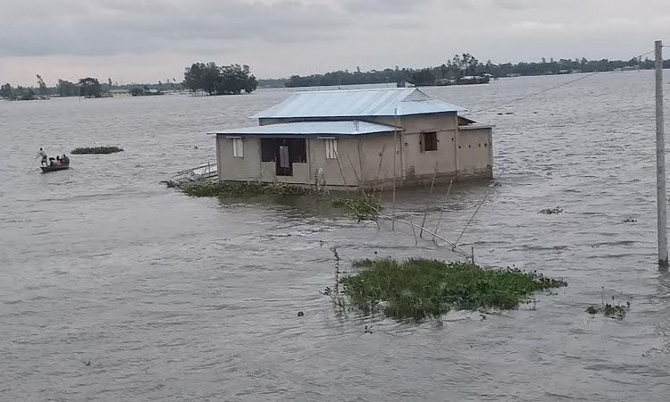 হবিগঞ্জে বন্যা পরিস্থিতির অবনতি