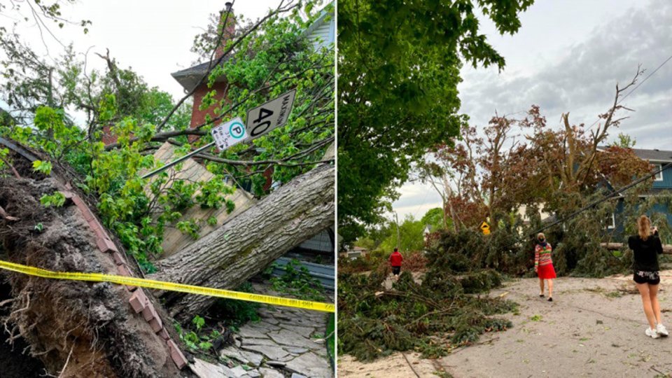 কানাডায় প্রবল ঝড়ে ৪ জনের মুত্যু, ৯ লাখ ঘরবাড়ি বিদ্যুতহীন